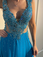 Imagem de Vestido azul celeste