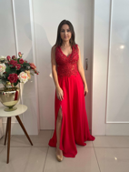 Imagem de Vestido rosa magenta