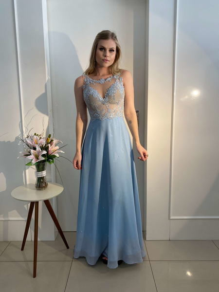 Imagem de Vestido azul aquamarine