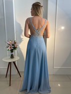 Imagem de Vestido azul aquamarine