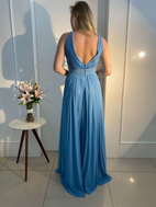 Imagem de Vestido azul de tule