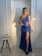 Imagem de Vestido azul escuro