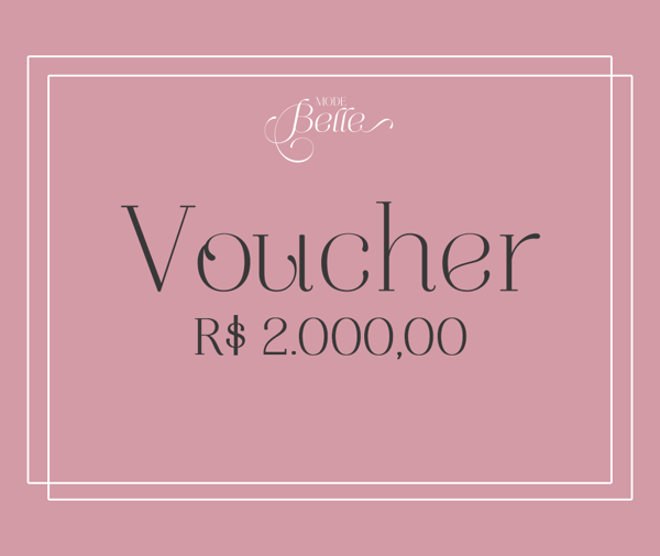 Imagem de Voucher R$ 2.000,00