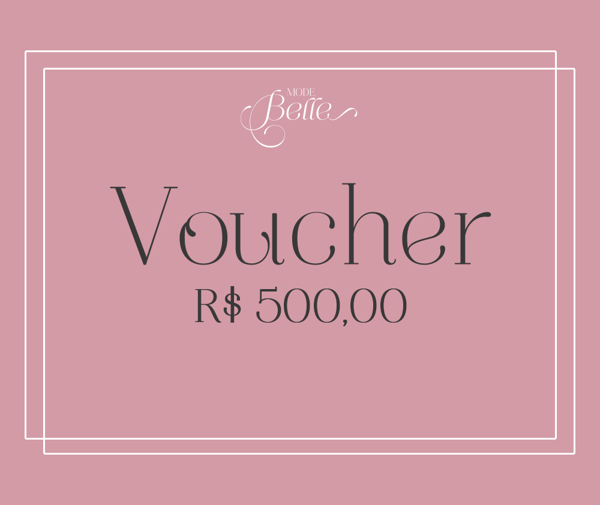 Imagem de Voucher R$ 500,00