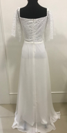 Imagem de Vestido branco longo em renda