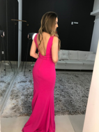 Imagem de Vestido rosa liso